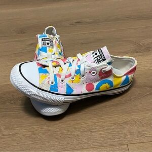 Converse Chuck Taylor All Star Low Top “Art Class” Multicolour Sneakers Size 6